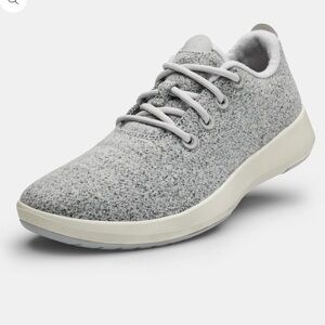 New in Box Allbirds‎ Men's Wool Runner Mizzles - Light Gray Comfort Premium